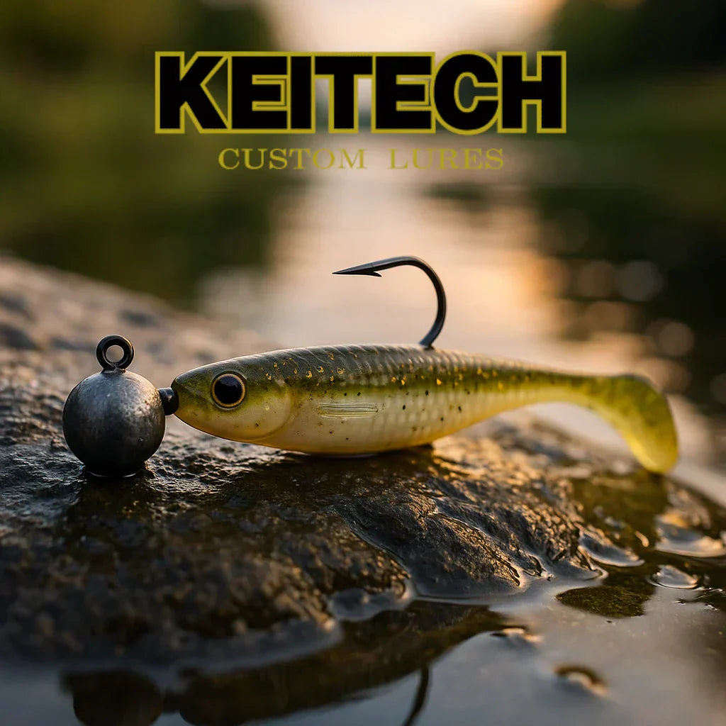 soft lure near the lake