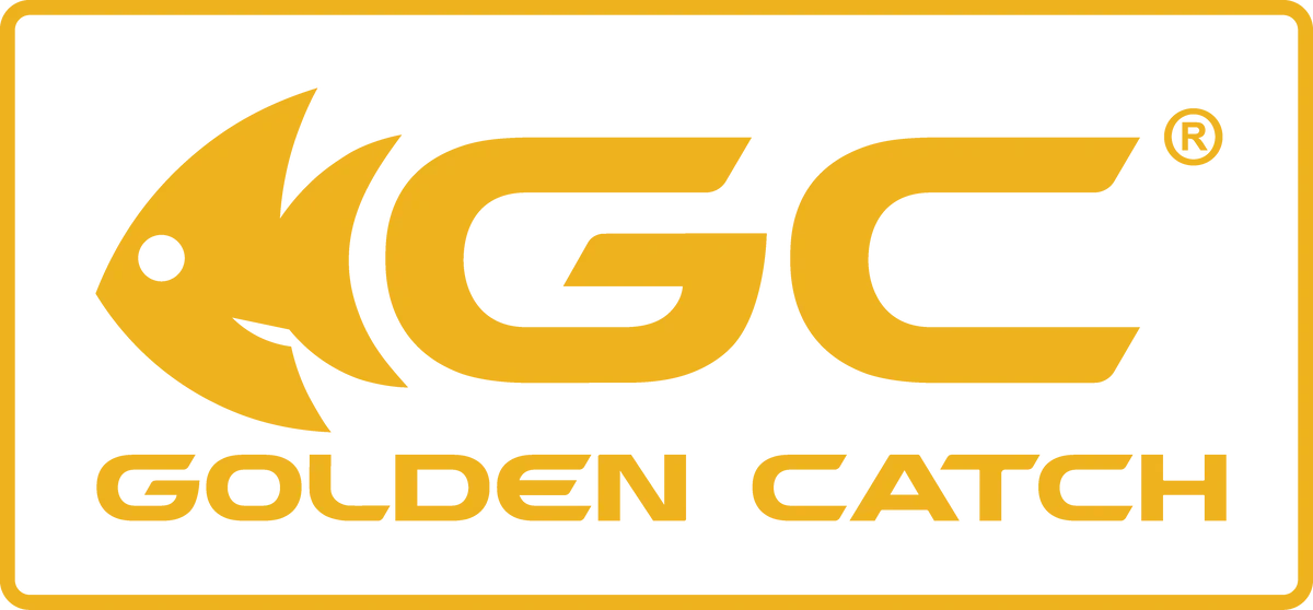 Golden Catch logo – premium fishing tackle brand in Ireland