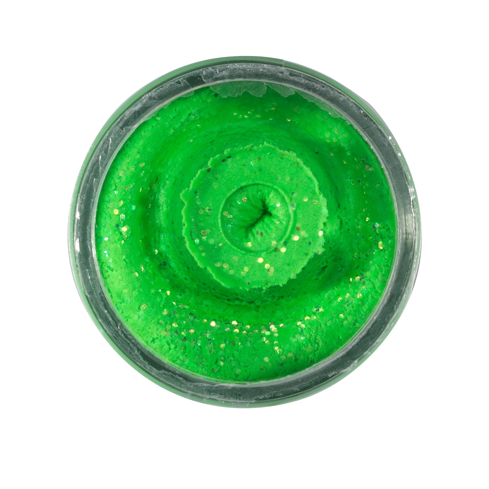 Berkley PowerBait Natural Glitter Trout Bait Garlic Spring Green