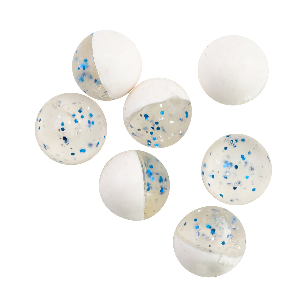 Berkley PowerBait Power Eggs Floating Magnum Clear Silver Blue-Fl. White