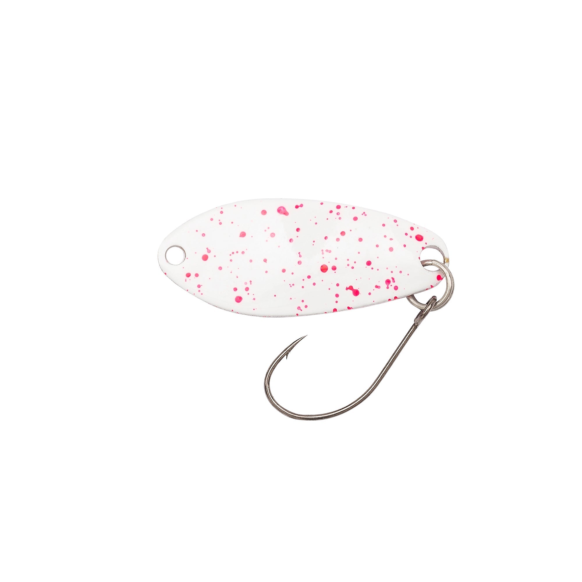 Berkley Area Game Spoon Masu 2.5g Splat White Body Fuschia Splat