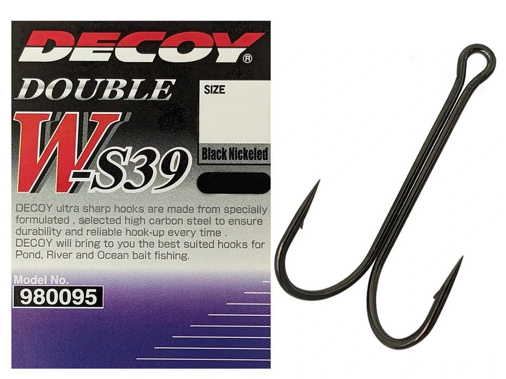 decoy fishing hooks Decoy Double hook W-S39