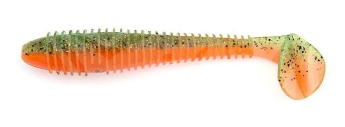 Soft Lure Keitech Swing Impact FAT EA05T Hot Fire Tiger