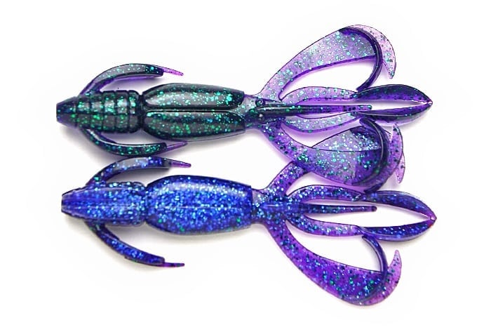 Soft Lure Keitech Crazy Flapper 408T Electric June Bug