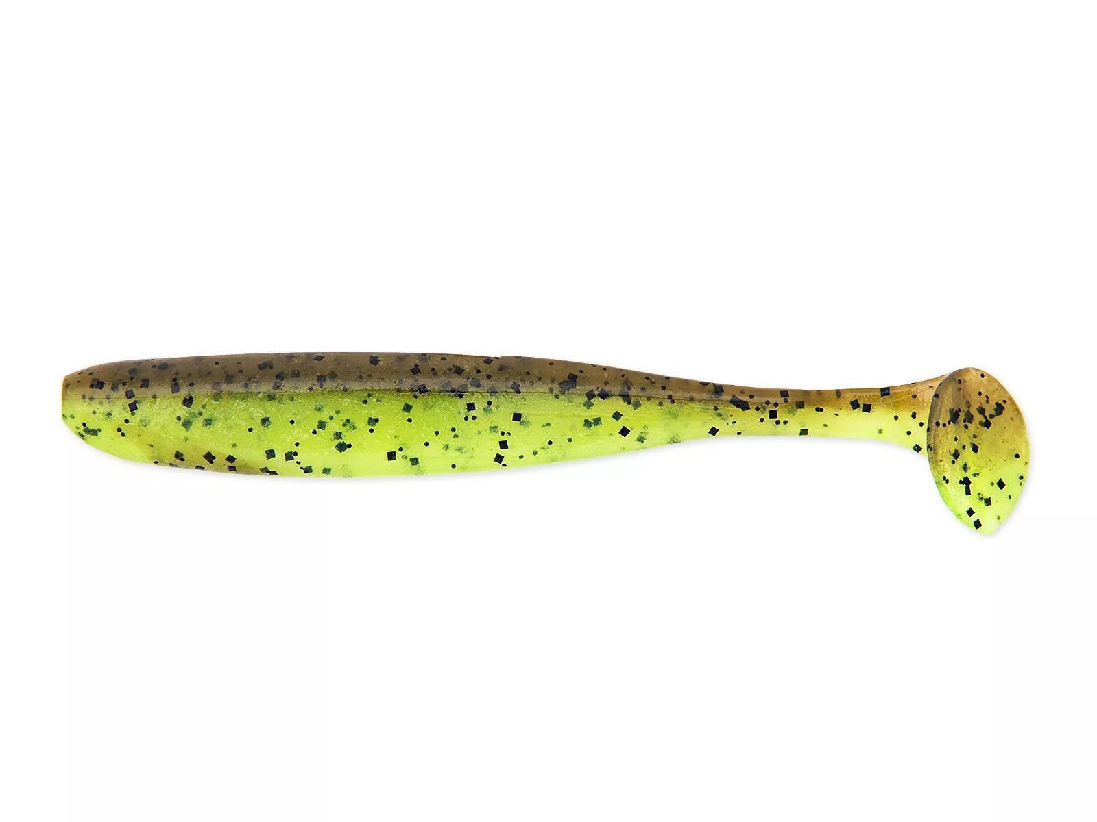 Soft lure Keitech Easy Shiner Green Pumpkin / Chartreuse