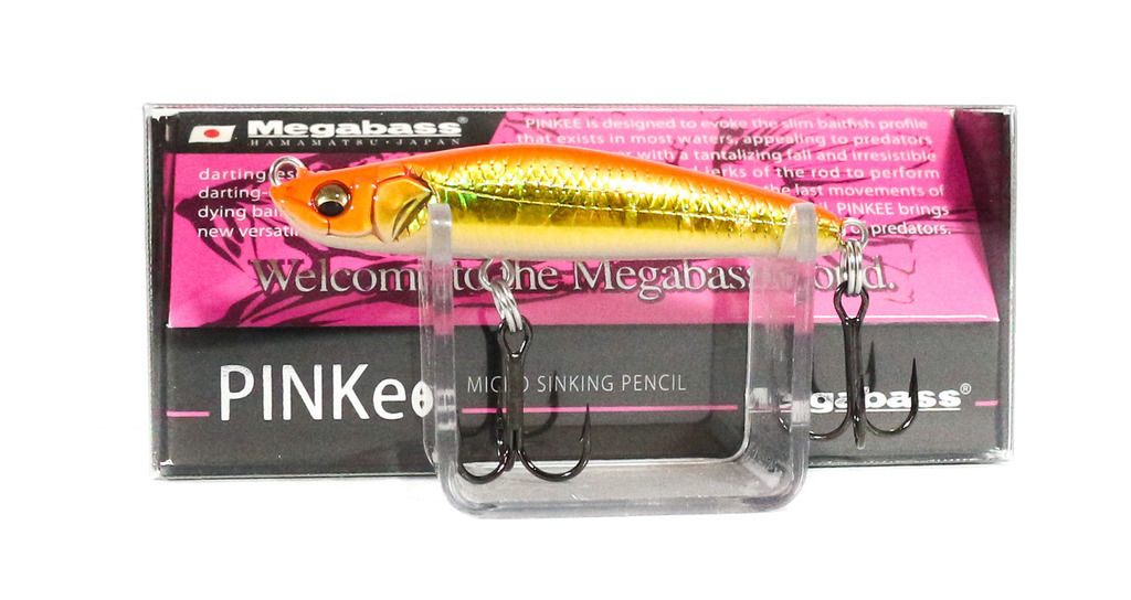 MEGABASS PINKee GG ORANGE GOLD