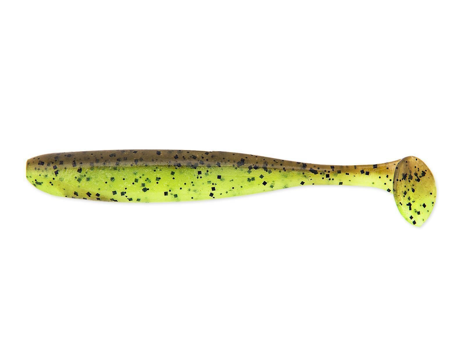 Keitech Easy Shiner 2'' 401T Pumkin Chartreuse 12pcs.