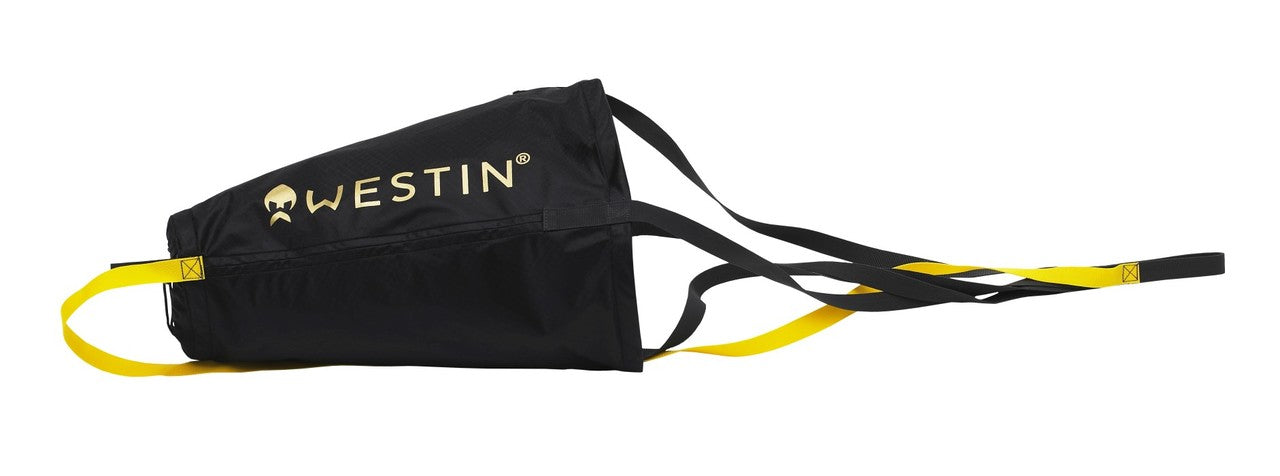 Westin W3 Drift Sock Trolling Kayak Small Black High Viz. Yellow