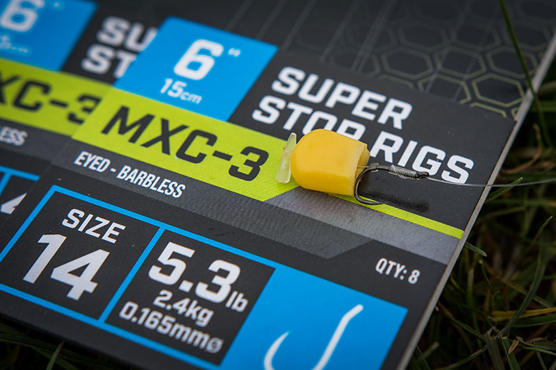Matrix MXC-3 Super Stop Rigs Barbless 15cm/6ins