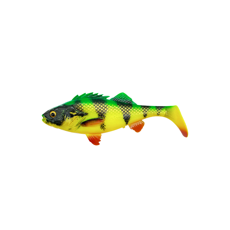 Savage Gear 4D Perch Shad 17.5cm 68g Firetiger