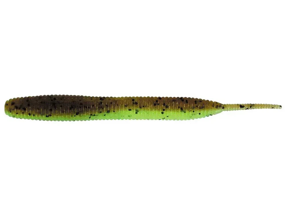 Keitech Sexy Impact 2.8" 7.1cm Green Pumpkin Chartreuse 401T