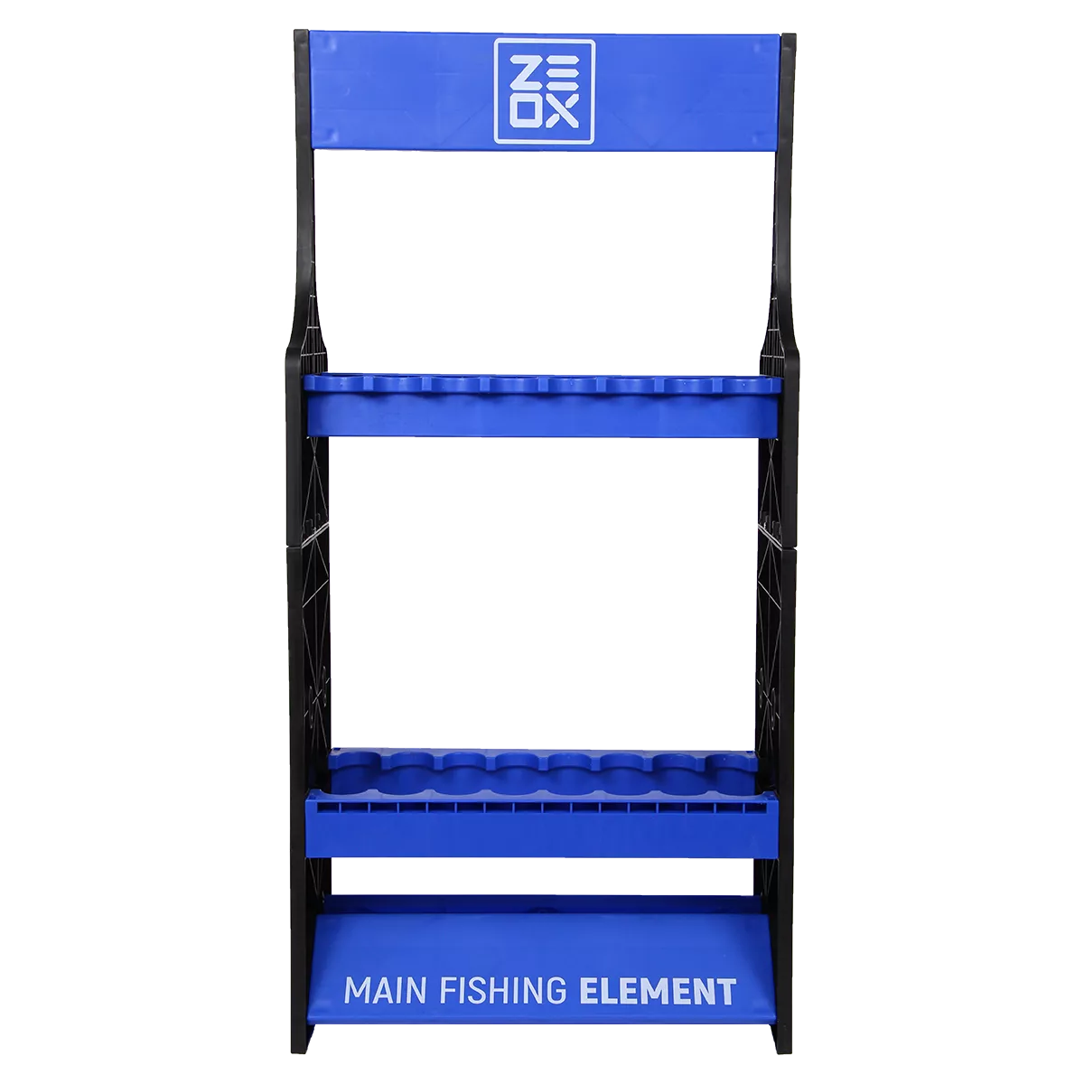 Zeox Rod Stand For 16 Rods Blue (6710020)