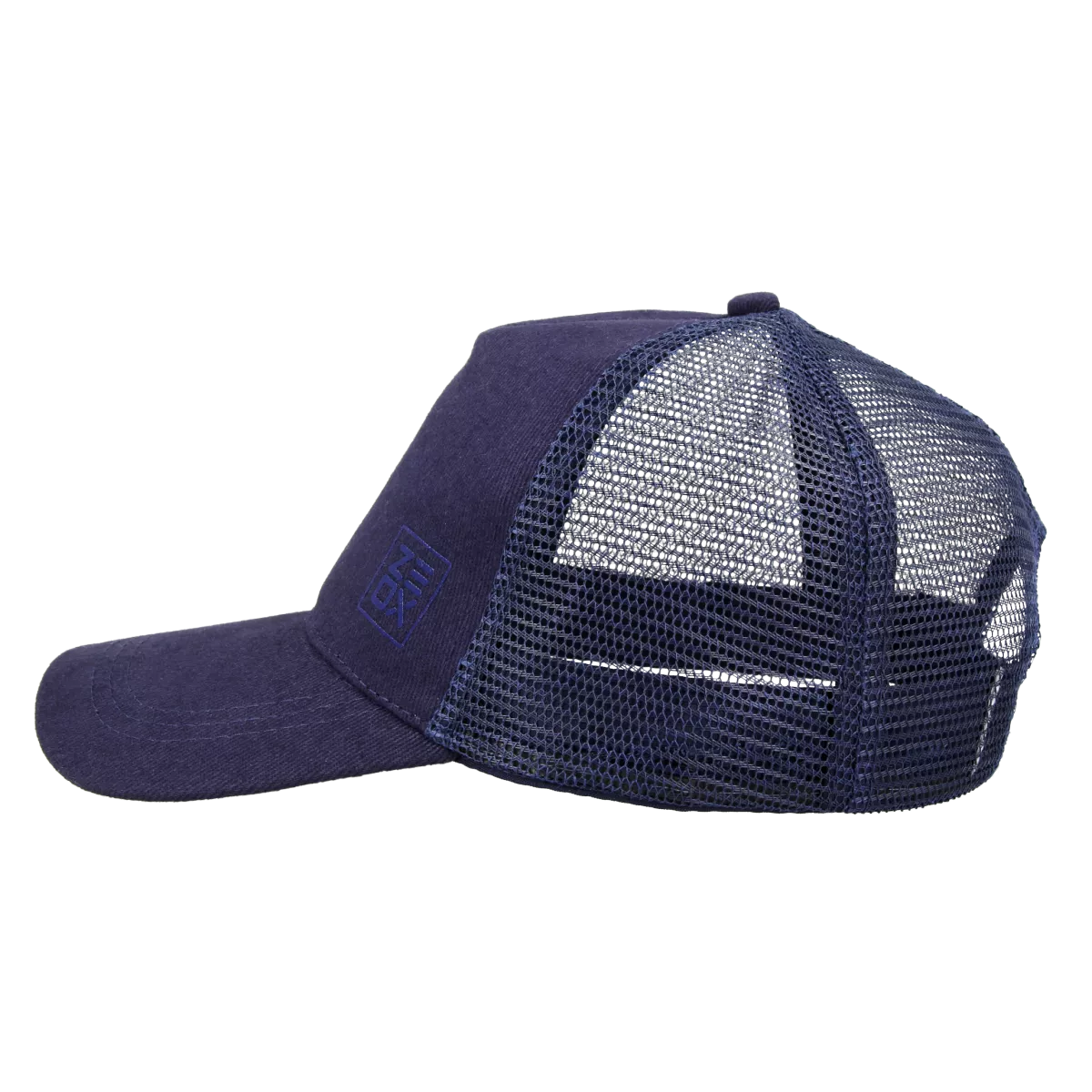 ZEOX Cap Trucker Minimal With Mesh Blue (2810111)