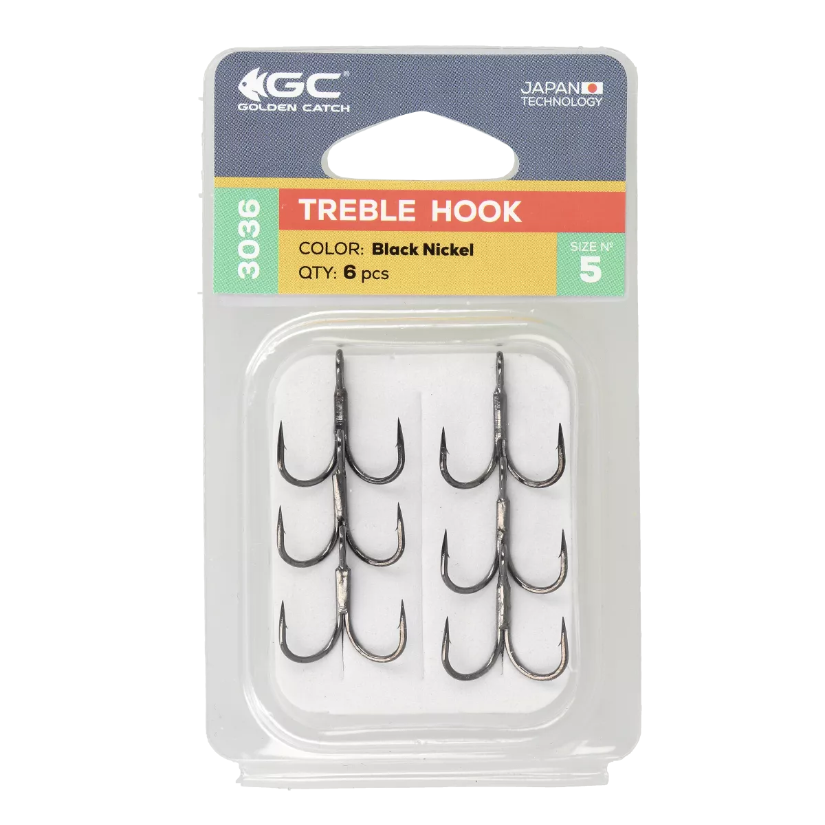Golden Catch Treble Hook 3036BN