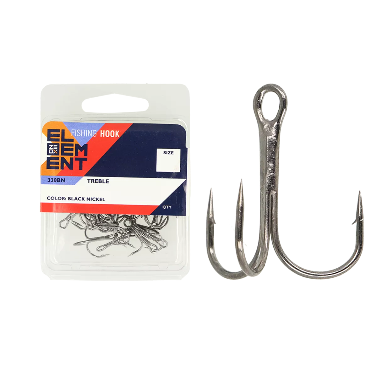 Zeox Treble Hook Basic 330BN (30 pcs)