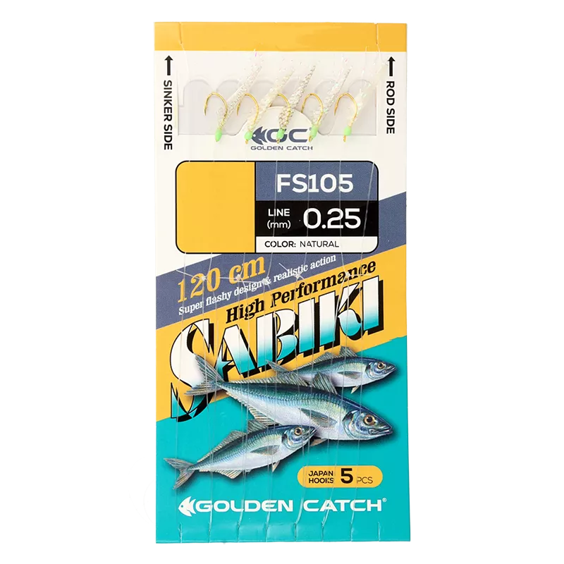 Golden Catch Aji Sabiki FS105