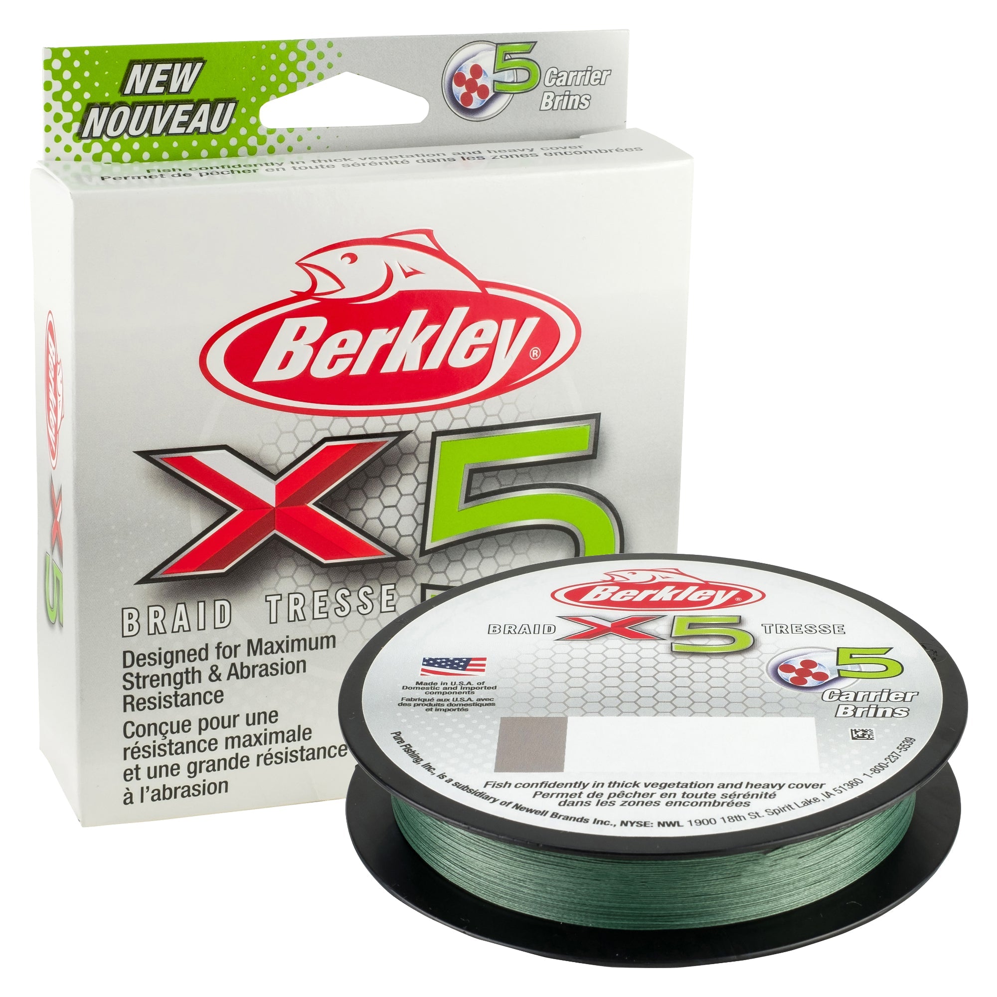 Berkley x5 Braid Line 150m