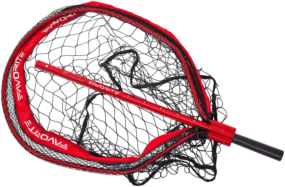 Boat Landing Net Favorite RLN1-80 rubber net - Emerald Ripple