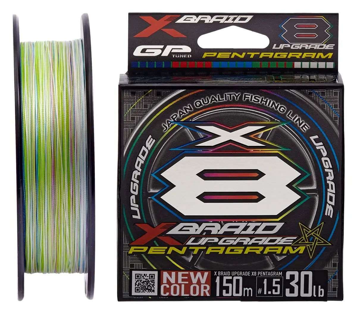 Braided Line YGK Upgrade X8 Pentagram - Emerald Ripple