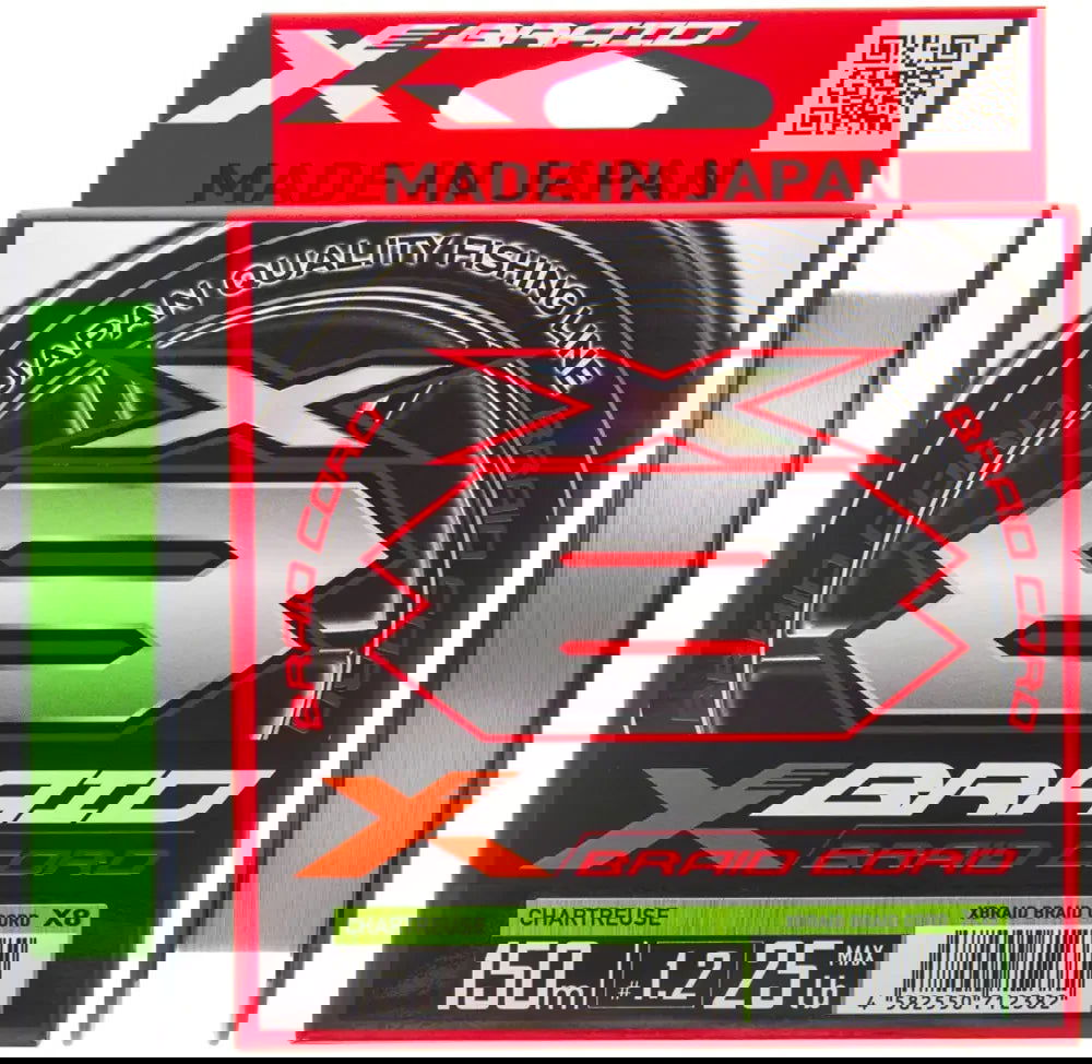 Braided Line YGK X-Braid Braid Cord X8 green - Emerald Ripple