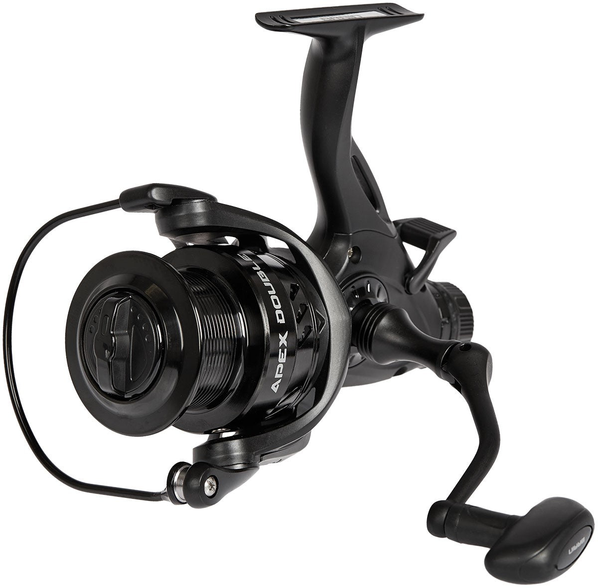 Feeder reel Brain Apex Double 4000 Screw Handle 6+1BB (18584518) - Emerald Ripple