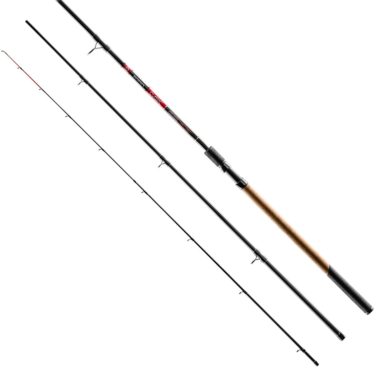 Feeder rod Brain Classic 3.60 m (11'10"). Test max 130 g (4.6 oz)18584203 - Emerald Ripple