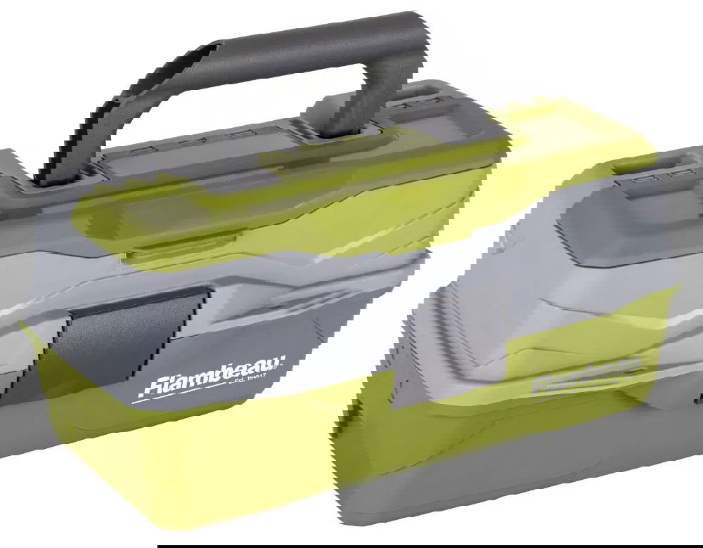 Flambeau 1-Tray Classic Box with Flip Lid PF-6381TB - Emerald Ripple