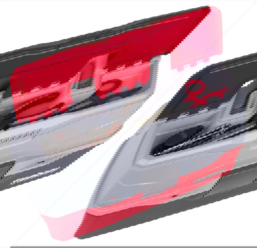 Flambeau 3-Tray Classic Box with Flip Lid PF-6383TB - Emerald Ripple