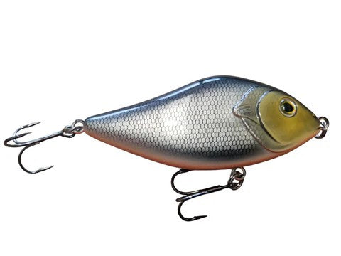 Shamrock 4'' Slider Jerkbait Grey Shadow GS