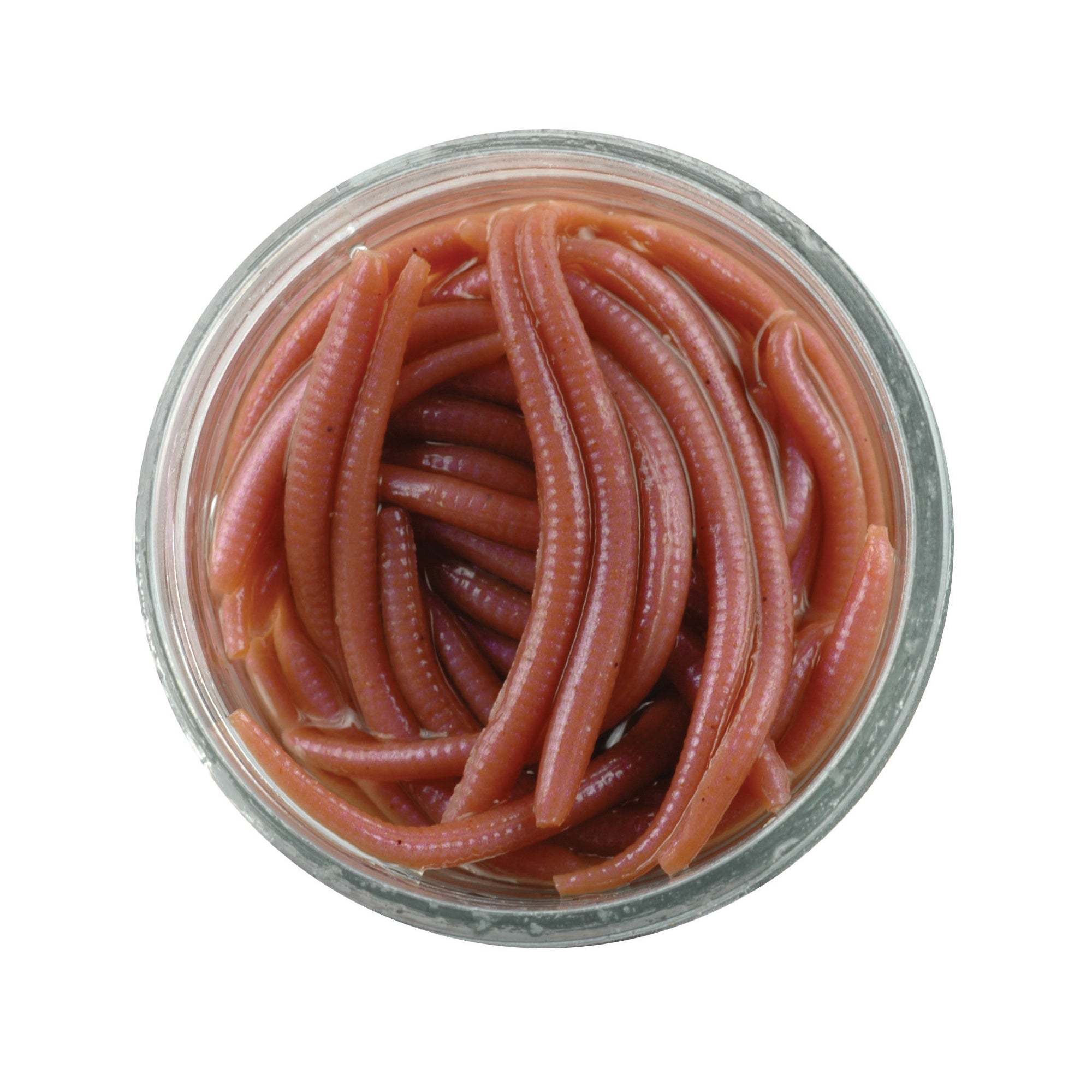 Berkley Gulp Angle Worm 2" Red Natural