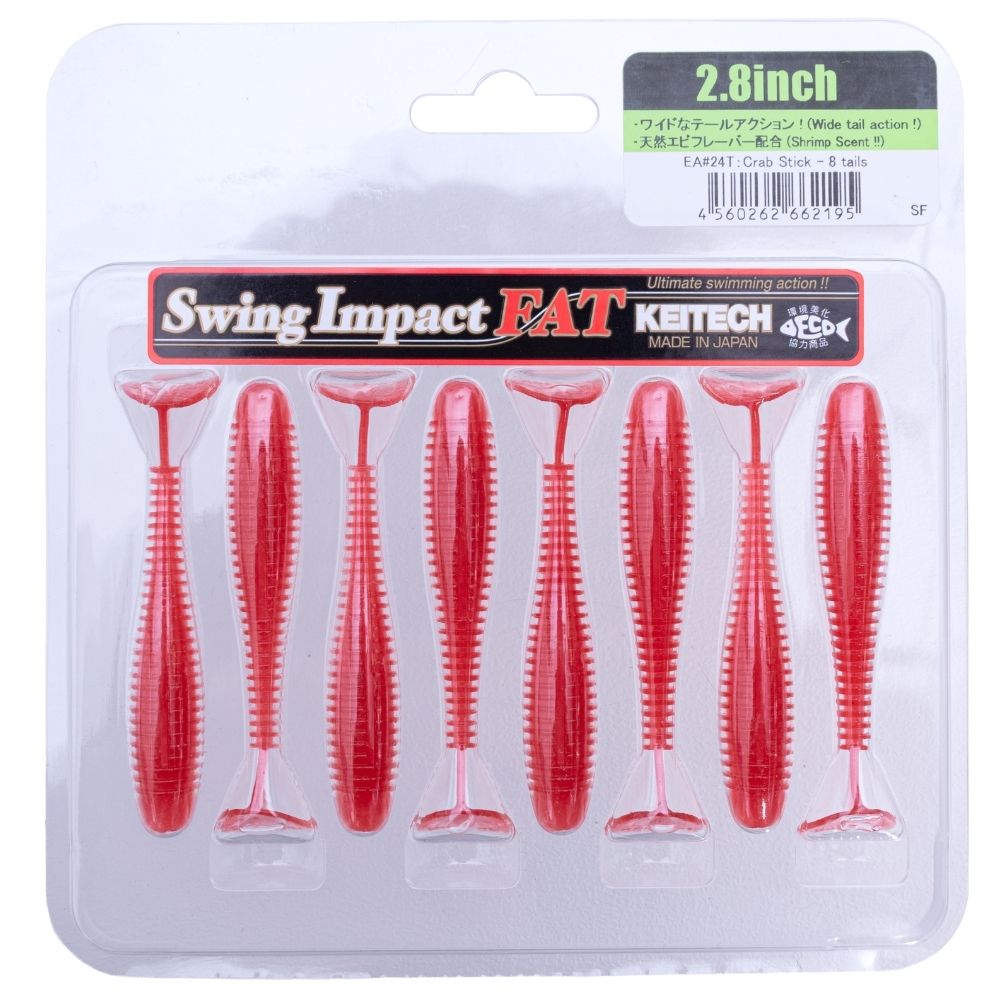 Soft Lure Keitech Swing Impact FAT EA24T Crab Stick