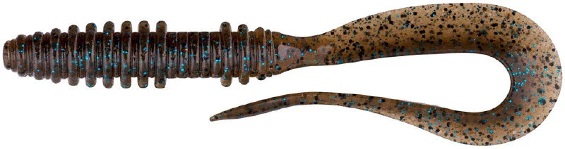 Soft Lure Keitech Mad Wag Green Pumpkin PP Blue 207S