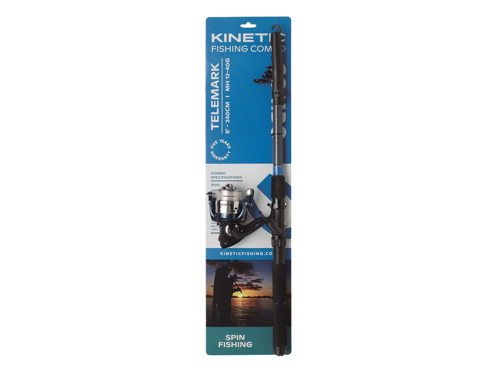 Kinetic Telemark CC Tele Spinning Combo
