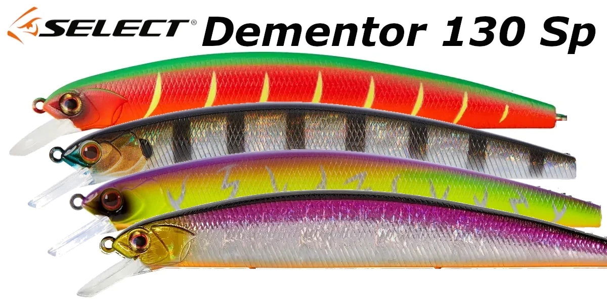Lure Select Dementor 130SP 130mm 21g (1.6-1.8m) - Emerald Ripple