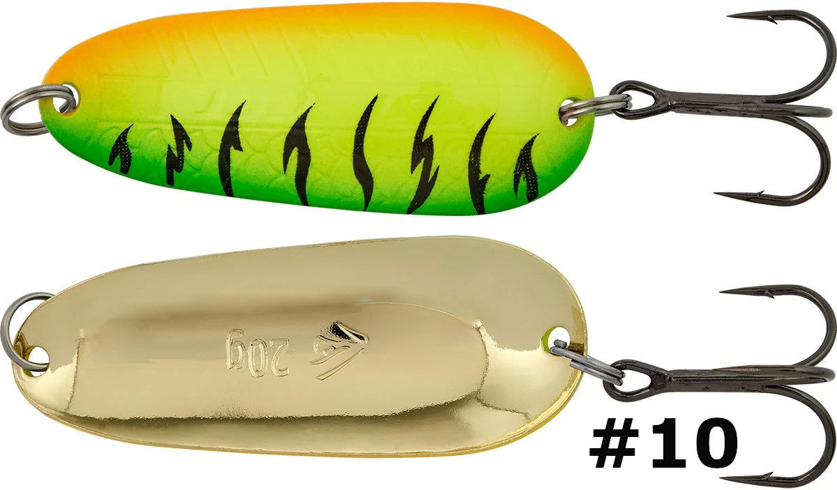 Metal spoons Select Grandex 20.0g 63mm - Emerald Ripple