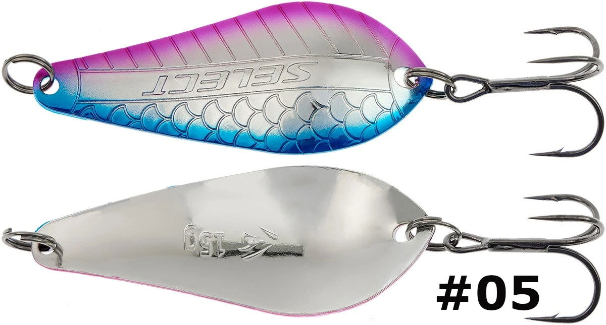 Metal spoons Select ProAtom 15.0g 65mm - Emerald Ripple