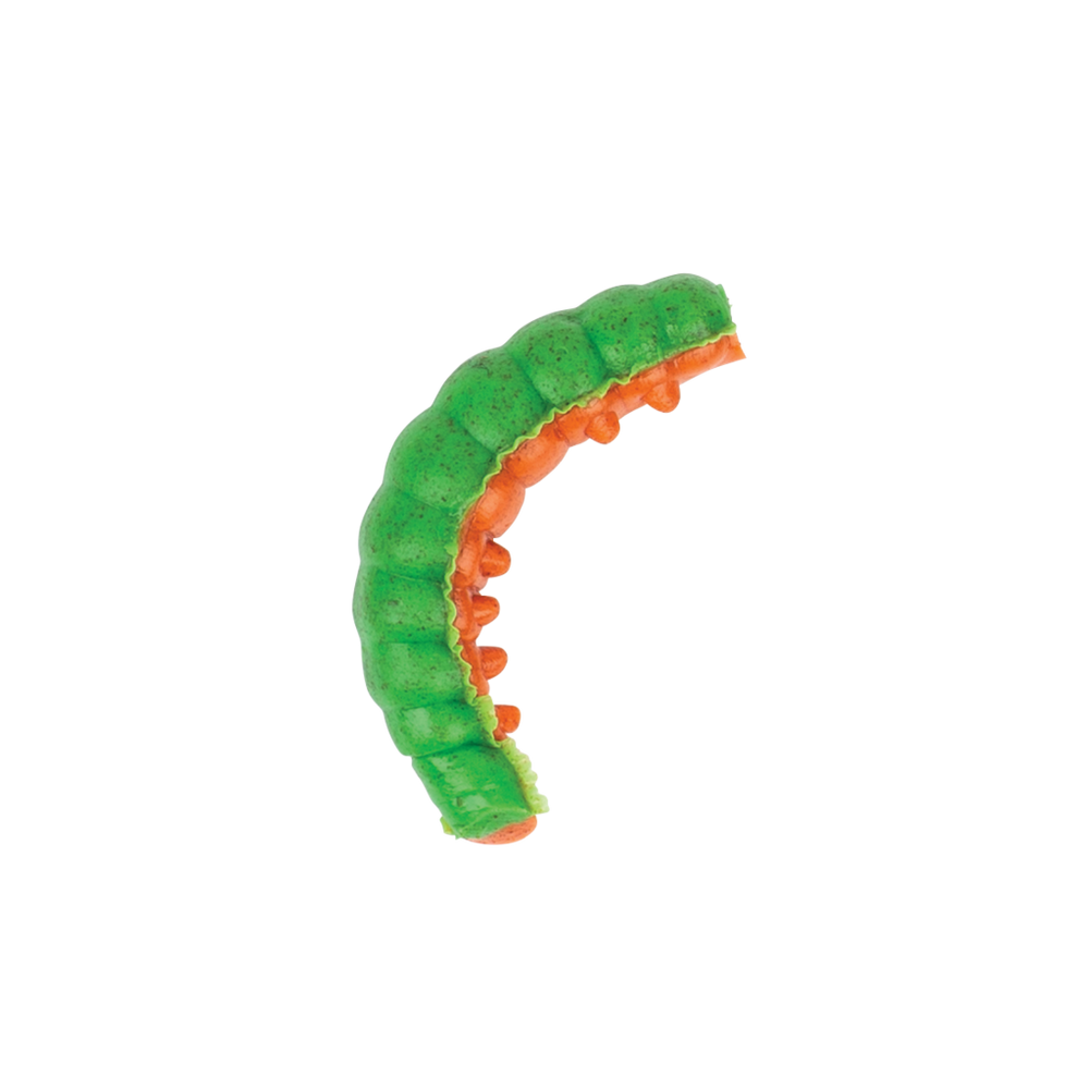 Berkley PowerBait Power Honey Worm Green Orange