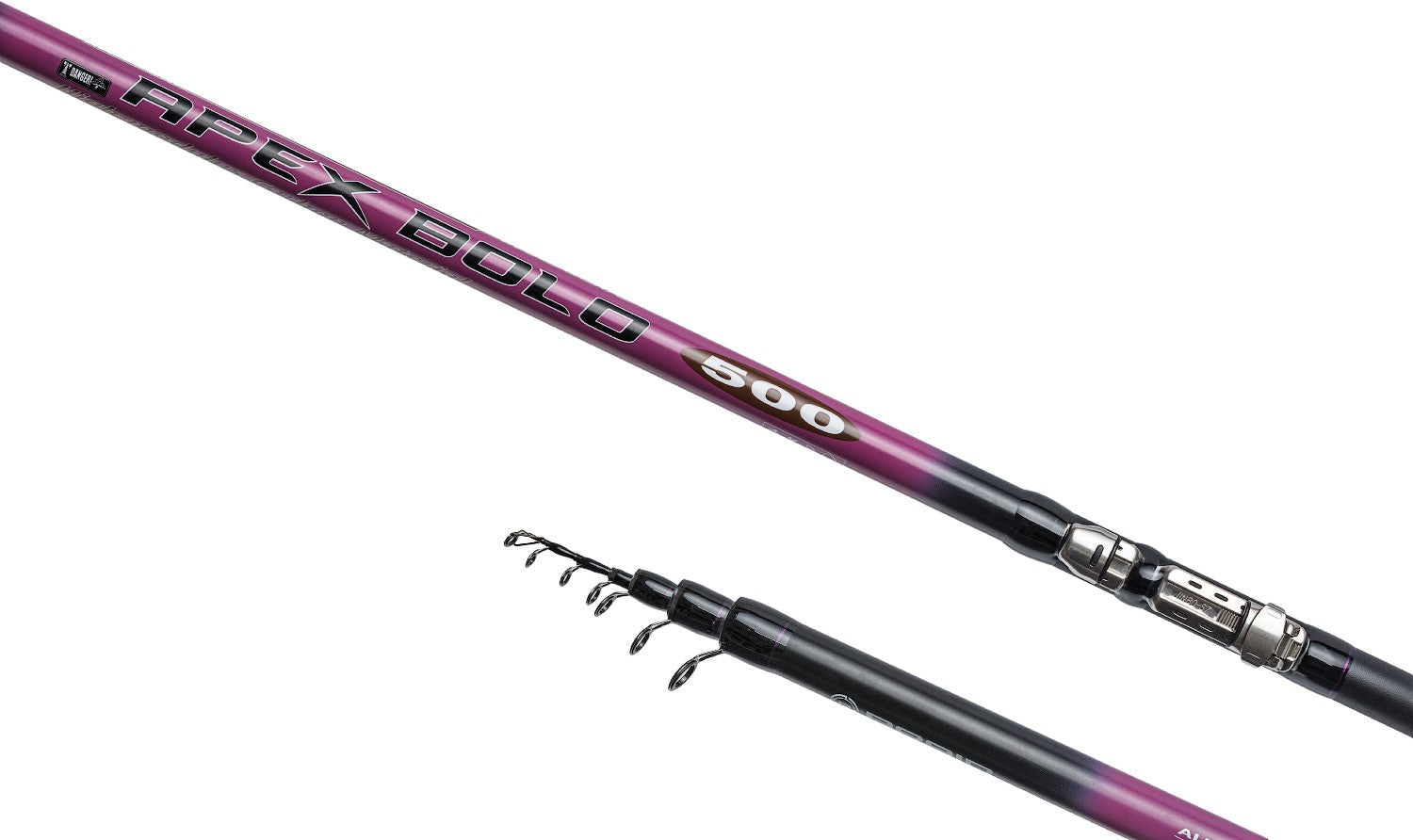 Rod Brain Apex Bolo NEW 5.00 m (16'5"). 290 g (10.2 oz) (18584216) - Emerald Ripple