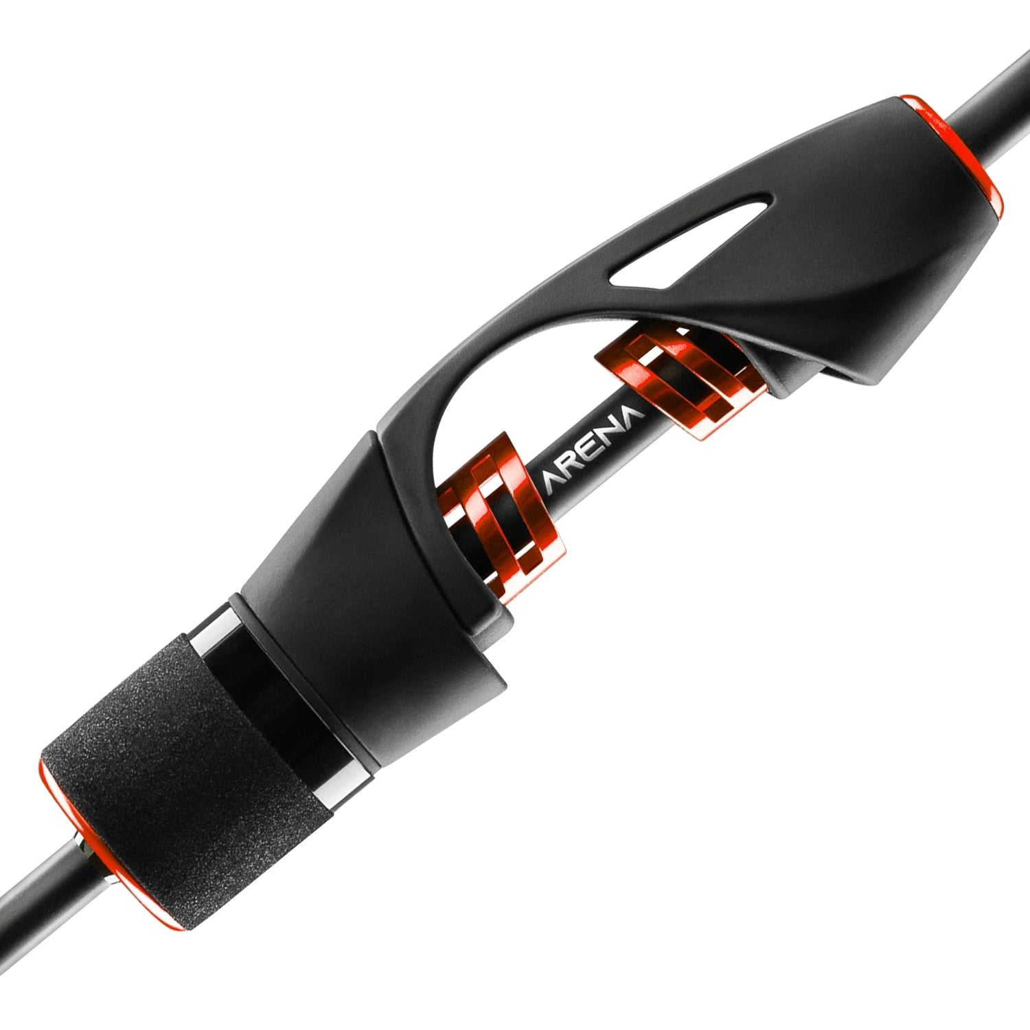 Rod Favorite Arena ARN1-5102UL-T 1.78 m (5'10"). 1-4.5 g (0.04-0.16 oz). 2.5-5 lb Fast (Red) - Emerald Ripple