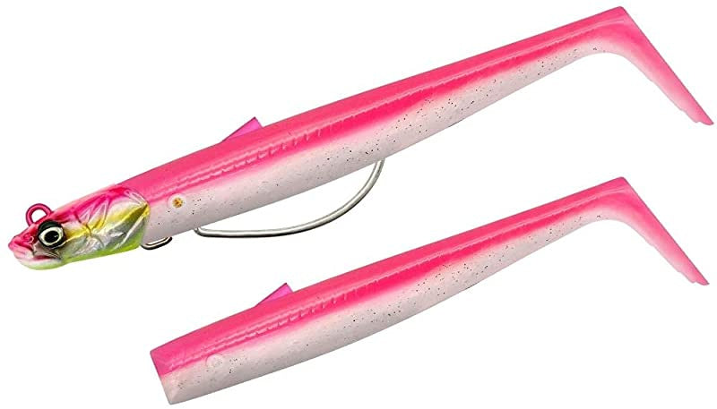 Savage Gear Sandeel V2 Weedless 11.5cm 22g Pink Pearl Silver