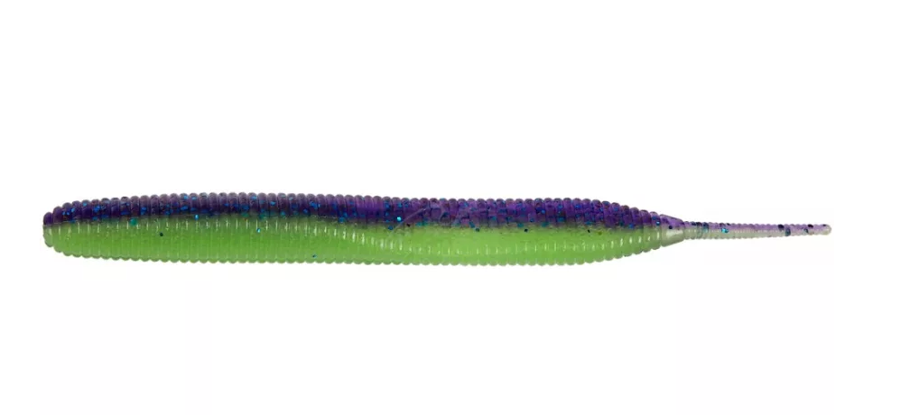 Soft Lures Keitech Sexy Impact PAL06T Violet Lime Belly
