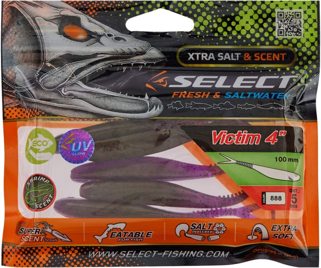 Soft Lure Select Victim V-TAIL #888