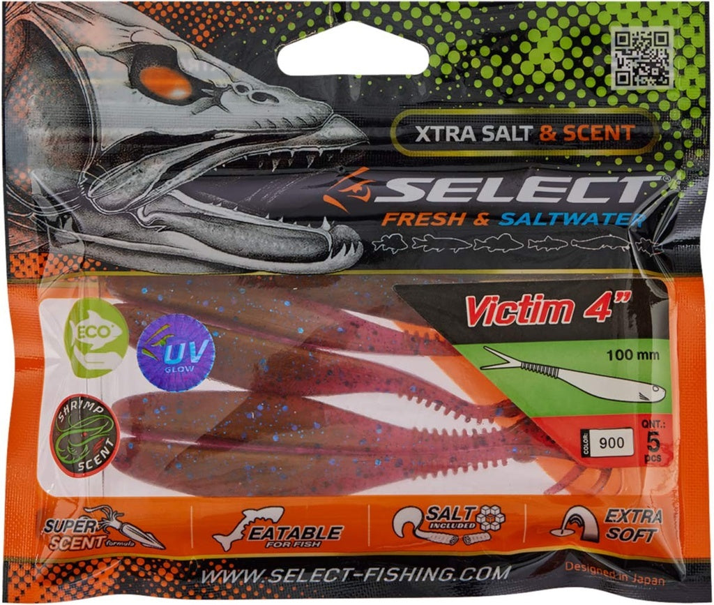 Soft Lure Select Victim V-TAIL #900