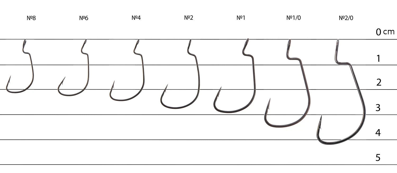 Select WH-110 Offset Hooks - Emerald Ripple