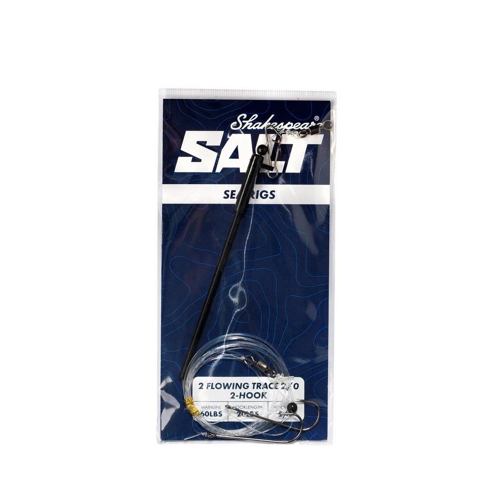 Shakespeare SALT Rig 2 Flowing Trace 2/0 2-hook