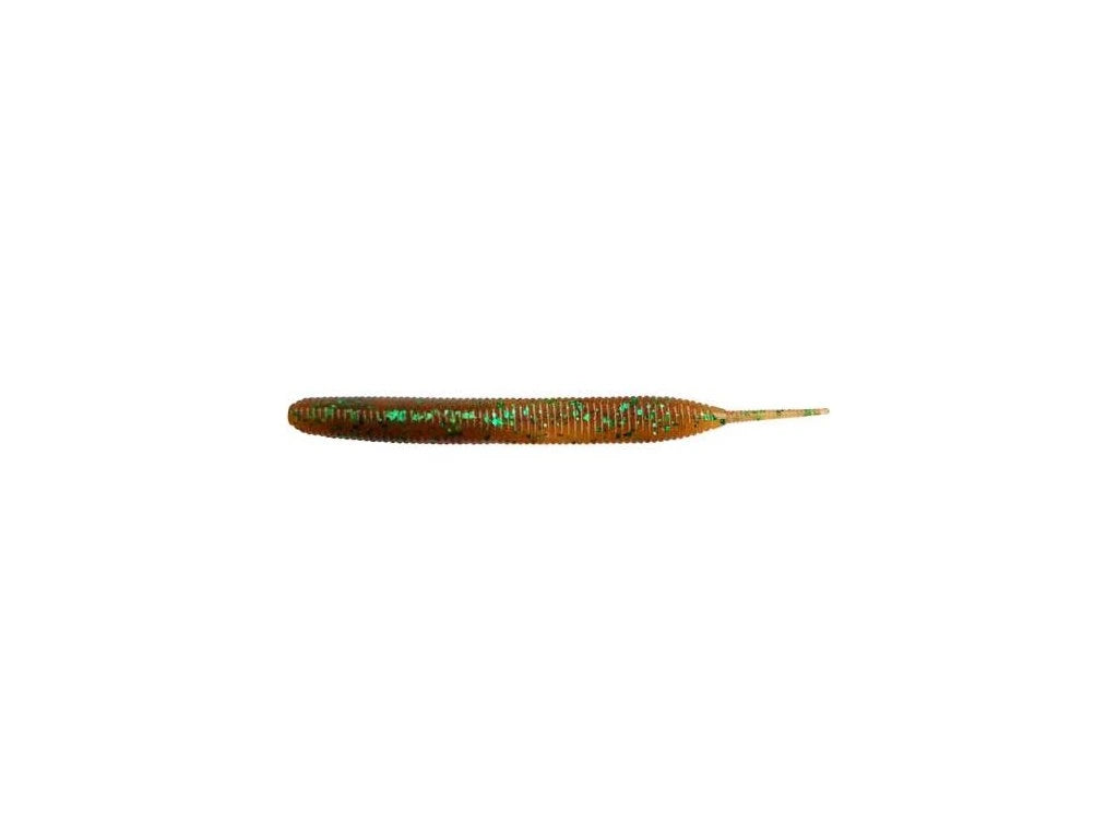 Soft Lure Keitech Sexy Impact Peach Green FLK EA02S /2.8" - Emerald Ripple