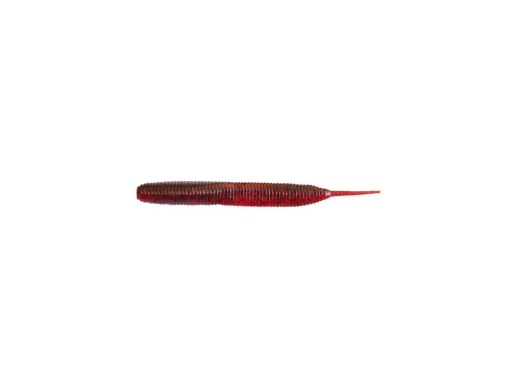 Soft Lure Keitech Sexy Impact Scuppernong Red 435T /2.8"/3.8" - Emerald Ripple