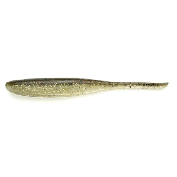 Soft Lure Keitech Shad Impact Gold Flash Minnow #417T /4"/5"/ - Emerald Ripple