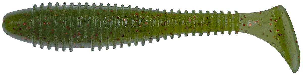 Soft Lure Select Fatfish col.108 - Emerald Ripple