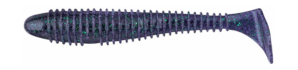 Soft Lure Select Fatfish col.777 - Emerald Ripple